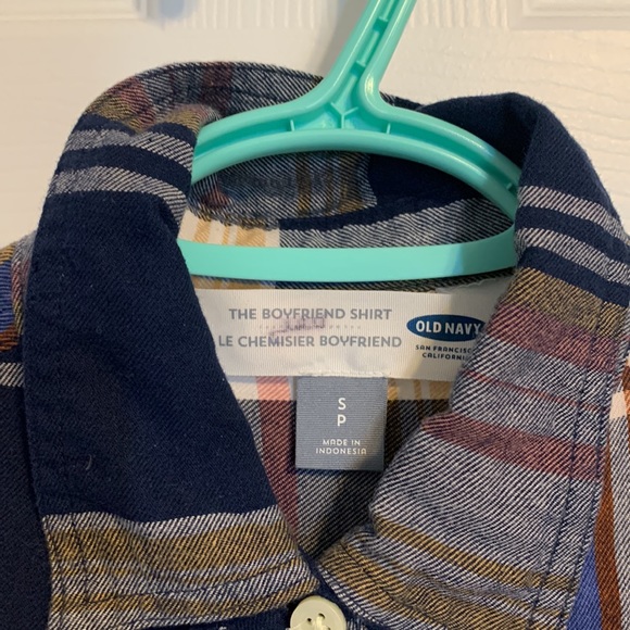 Blue/white/pink flannel - Picture 2 of 2